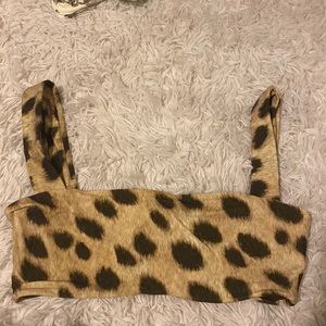 Tan bandeau bra we wore what